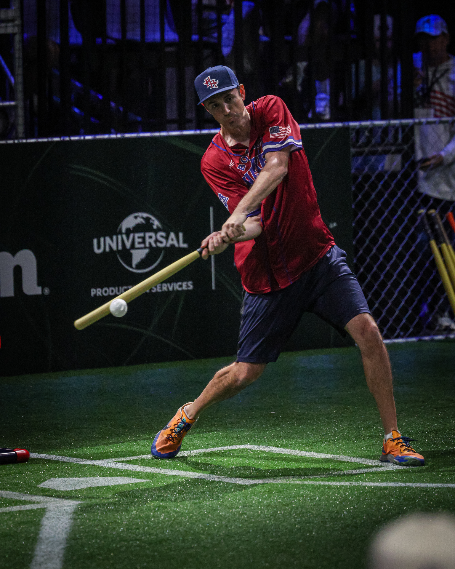 A Big League Wiffle Ball® game in progress